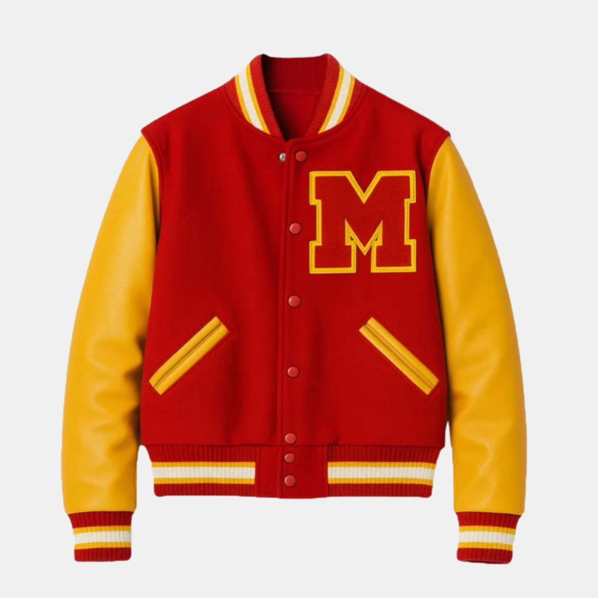 Michael Jackson Letterman Thriller Varsity Jacket | King of Pop Tribute Retro Pop Icon