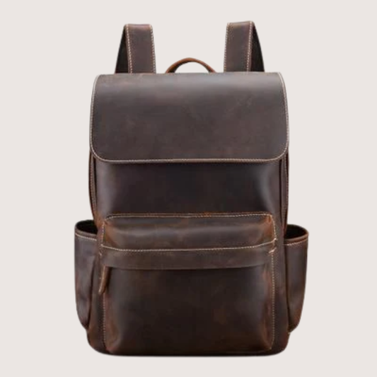 The Helka Backpack Genuine Vintage Leather Backpack