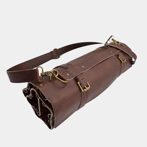 Brown Gourmet Blade Set Knife Roll