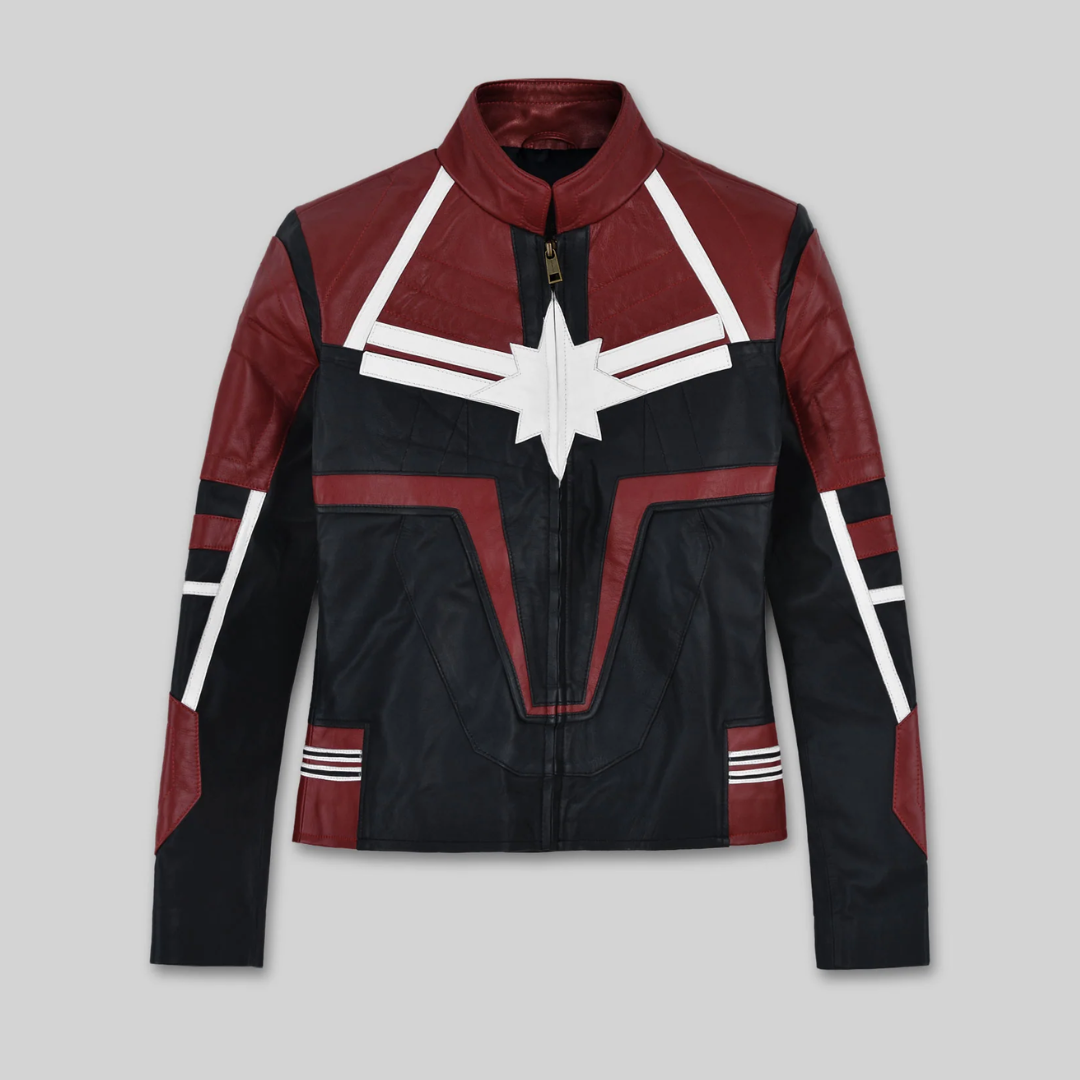 Captain Marvel Leather Jacket