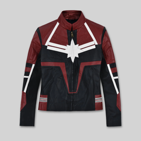Captain Marvel Leather Jacket