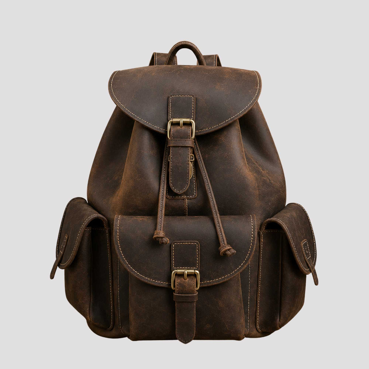 Faye Leather Backpack