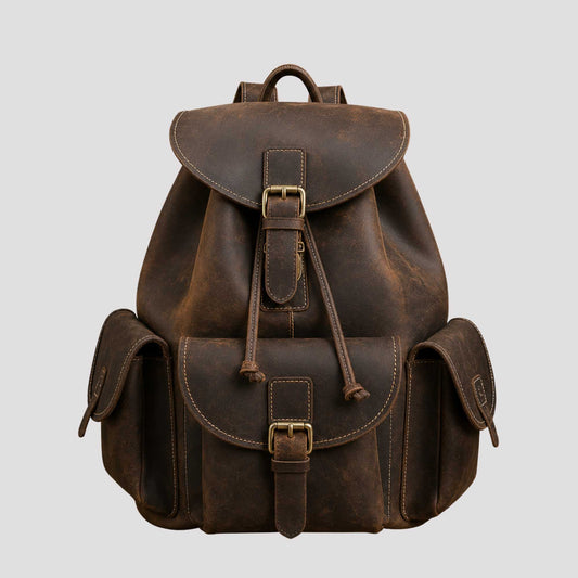 Faye Leather Backpack