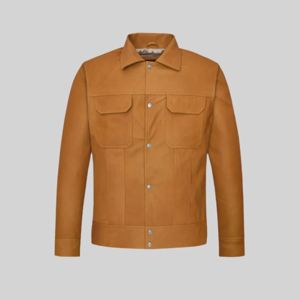 Lucas Bravo Emily In Paris Leather Jacket - Leather Clan