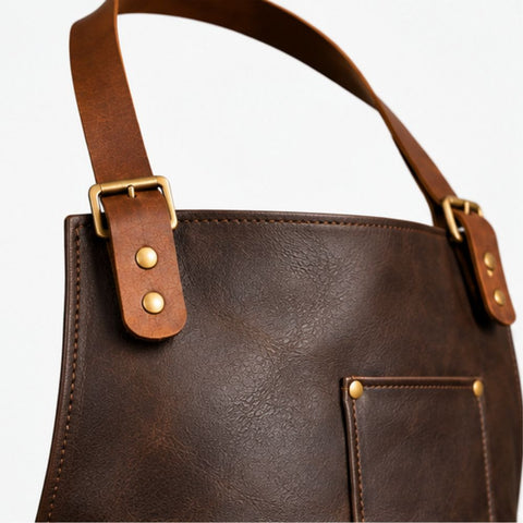 Two Pocket Woodworking Leather Apron