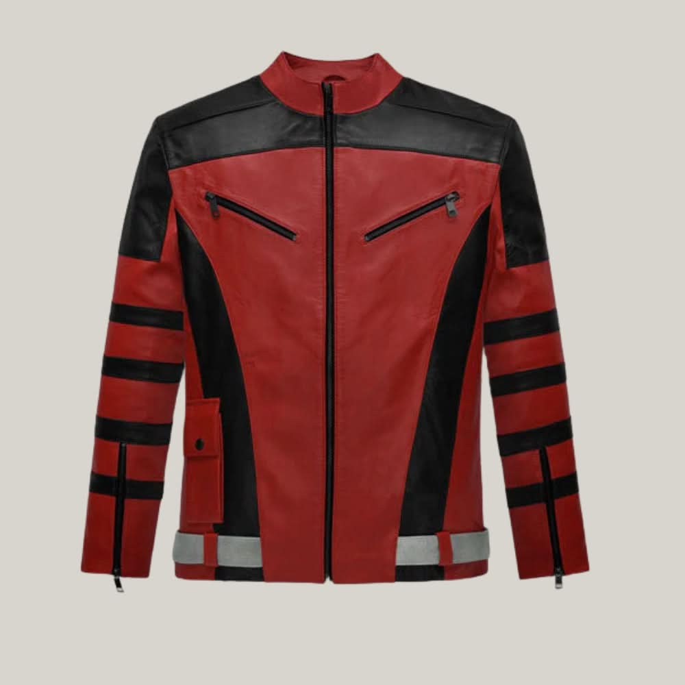 Dwayne Johnson Red One Leather Jacket - Leather Clan