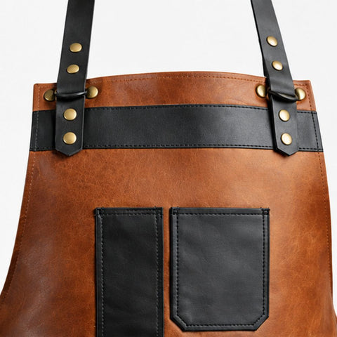 Butcher’s Guild Brown Leather Apron