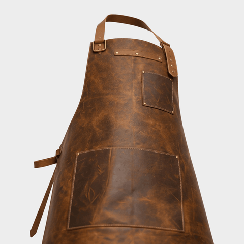 Espresso Shield Barista Leather Apron
