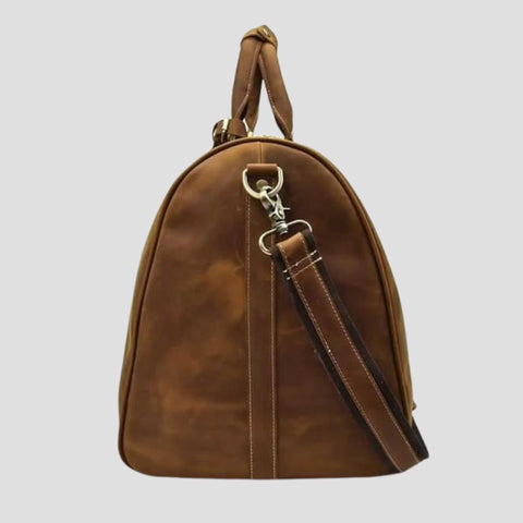 Radcliffe Weekender Handcrafted Leather Duffle Bag