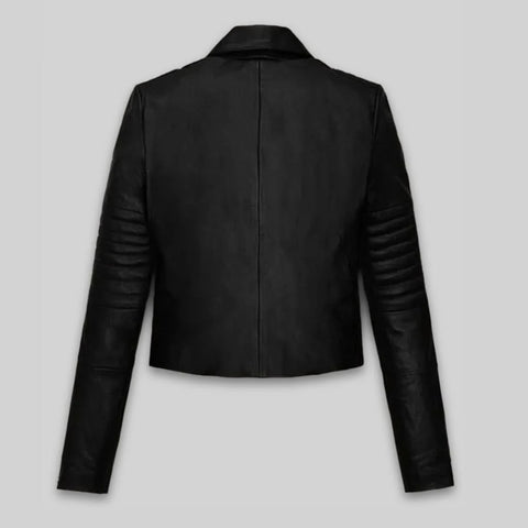 Amanda Seyfried Leather Jacket #1