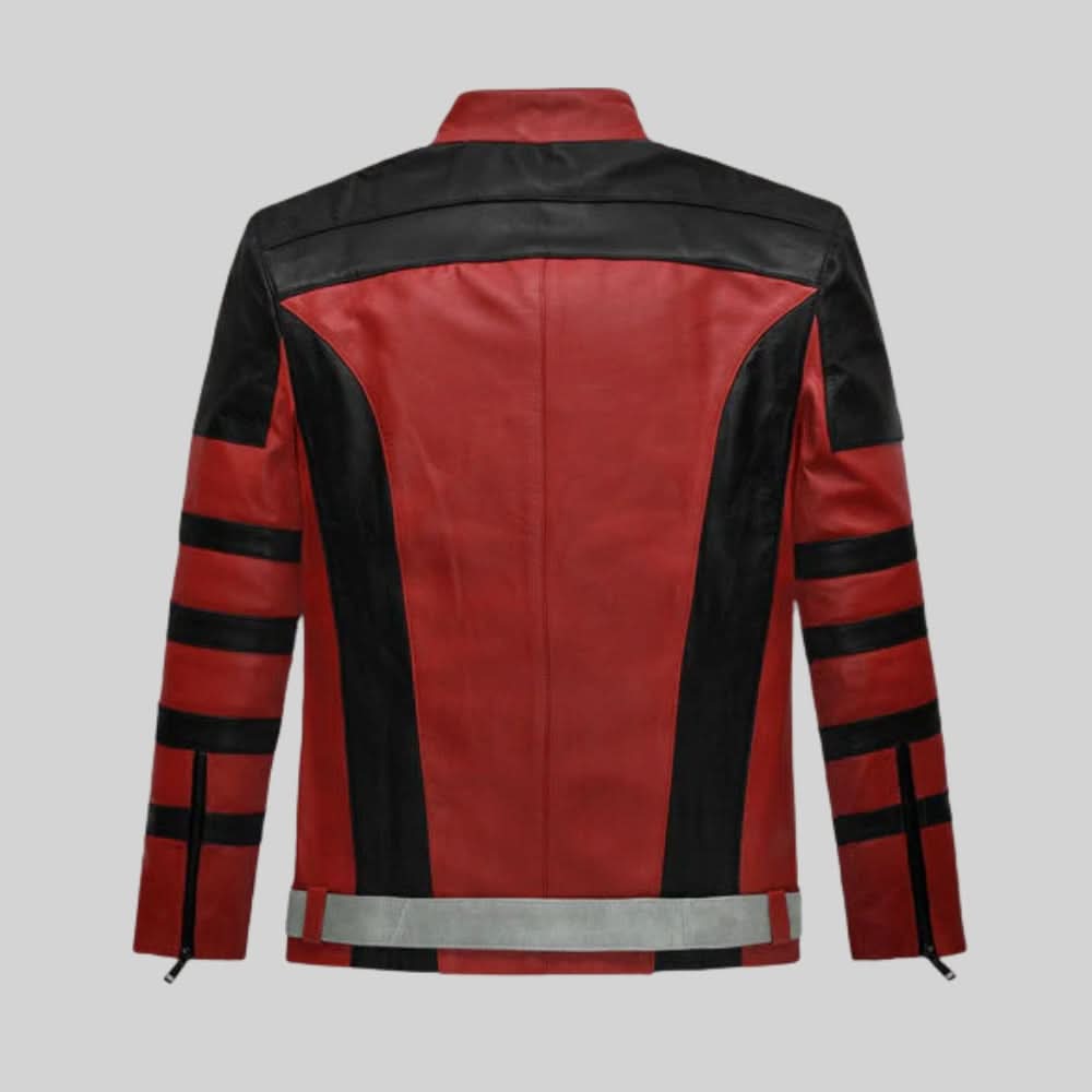 Dwayne Johnson Red One Leather Jacket - Leather Clan