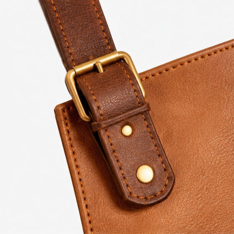 Oakridge Brown Leather Chef Apron