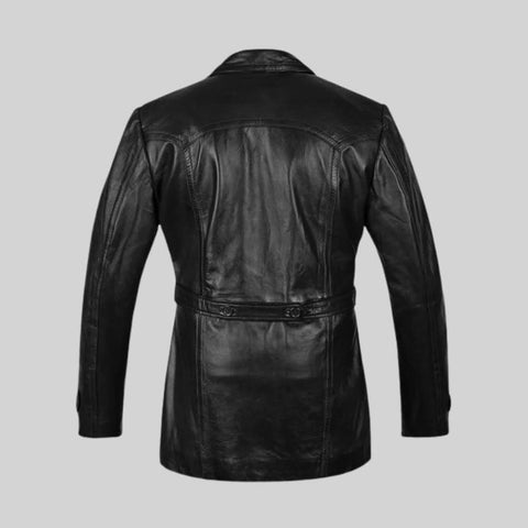 David Tennant Doctor Who Leather Trench Coat - Leather Clan