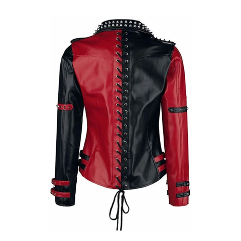 Leather Clan Women's Wrestler Genuine Leather Jacket