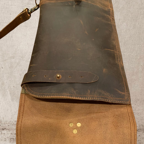 Tanned Leather Shotgun Case