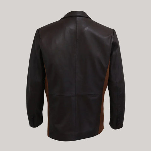 Rustic Ridge Leather Coat