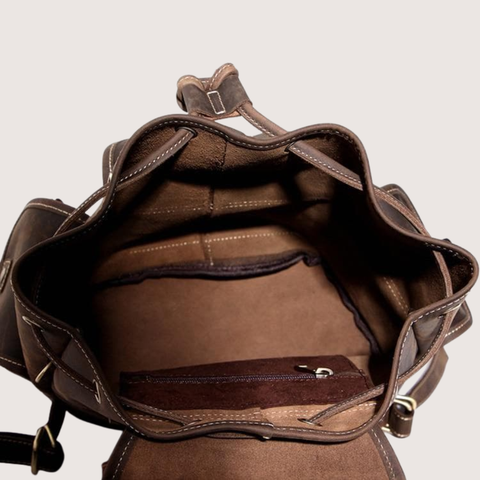 The Asmund Backpack Genuine Leather Rucksack