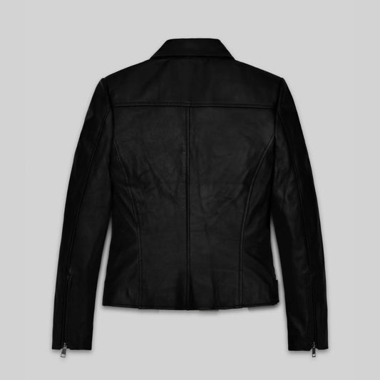 Dianna Agron Leather Jacket #2