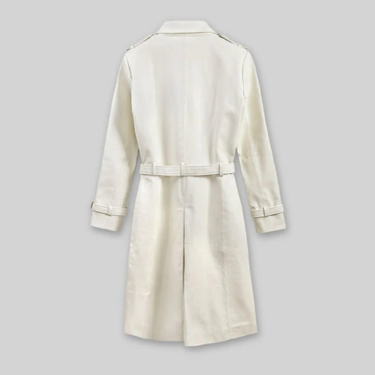 Vanessa Kirby Mission Impossible Fallout Leather Long Coat