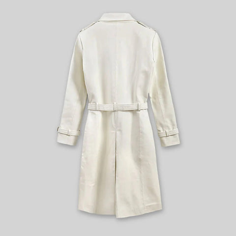 Vanessa Kirby Mission Impossible Fallout Leather Long Coat