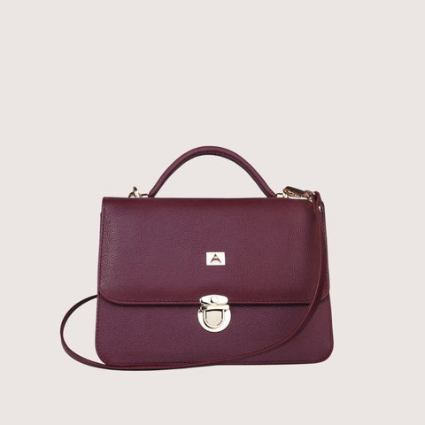 Maroon Ruby Classic Handbag