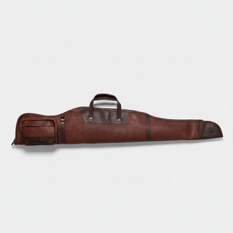 Two Toned Thick Leather Rifle Case
