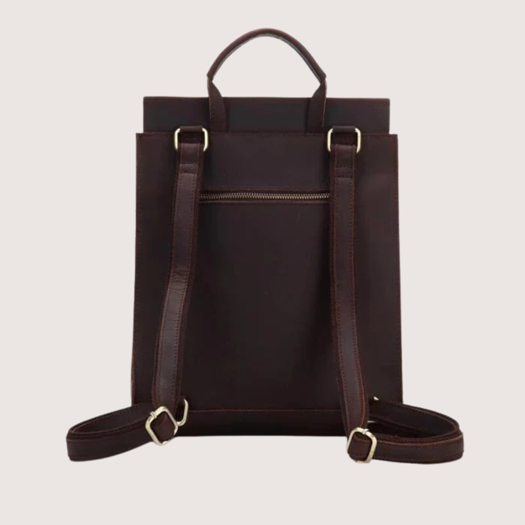 The Gyda Backpack Vintage Leather Travel Backpack