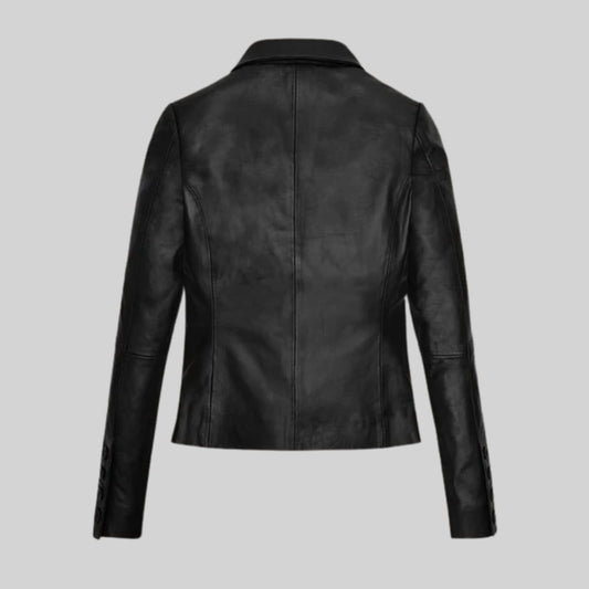 Jenna Ortega Wednesday Leather Jacket