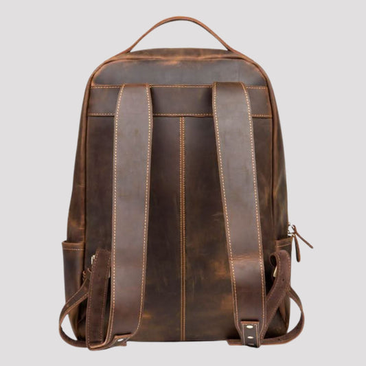Sage Leather Backpack