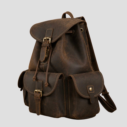 Faye Leather Backpack