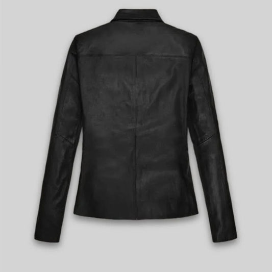 Milla Jovovich Leather Jacket