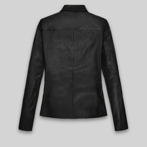 Milla Jovovich Leather Jacket