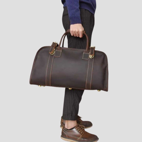 Kingsley Leather Duffle Bag
