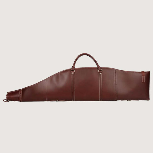 Genuine Leather Soft Padded Rifle Bag - Leather Clan