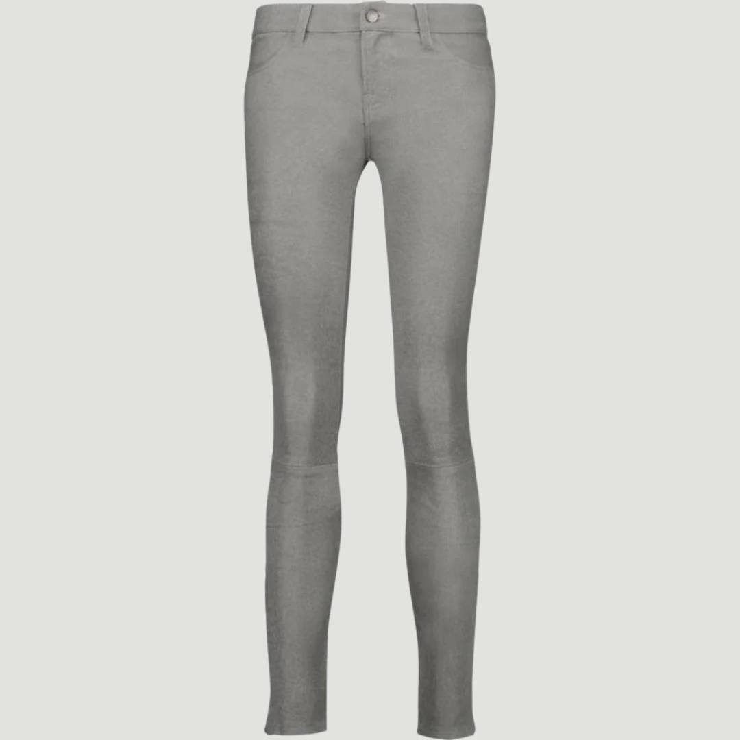 WOMEN HIGH WAISTED LEATHER PANT