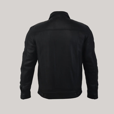 Leather Trucker Jacket