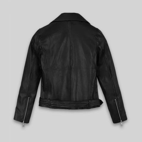 Adele Exarchopoulos Leather Jacket