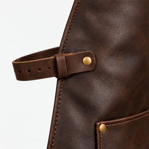 Two Pocket Woodworking Leather Apron