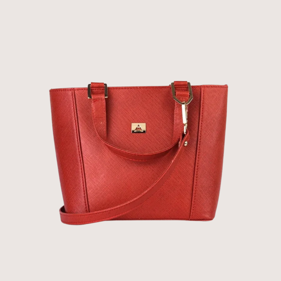 Red Scarlet Grace Leather Bag