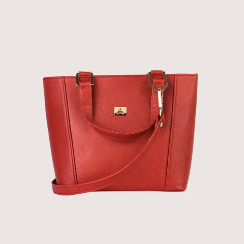 Red Scarlet Grace Leather Bag