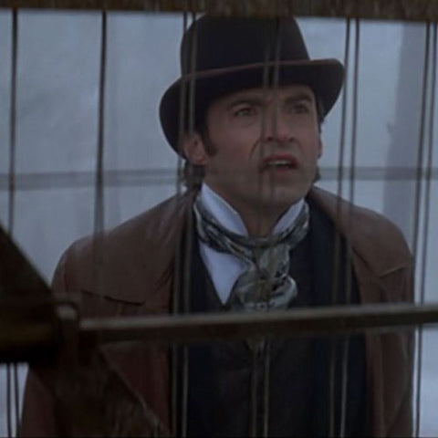 Hugh Jackman The Prestige Leather Long Coat