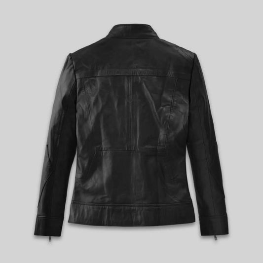 Elsa Pataky Leather Jacket