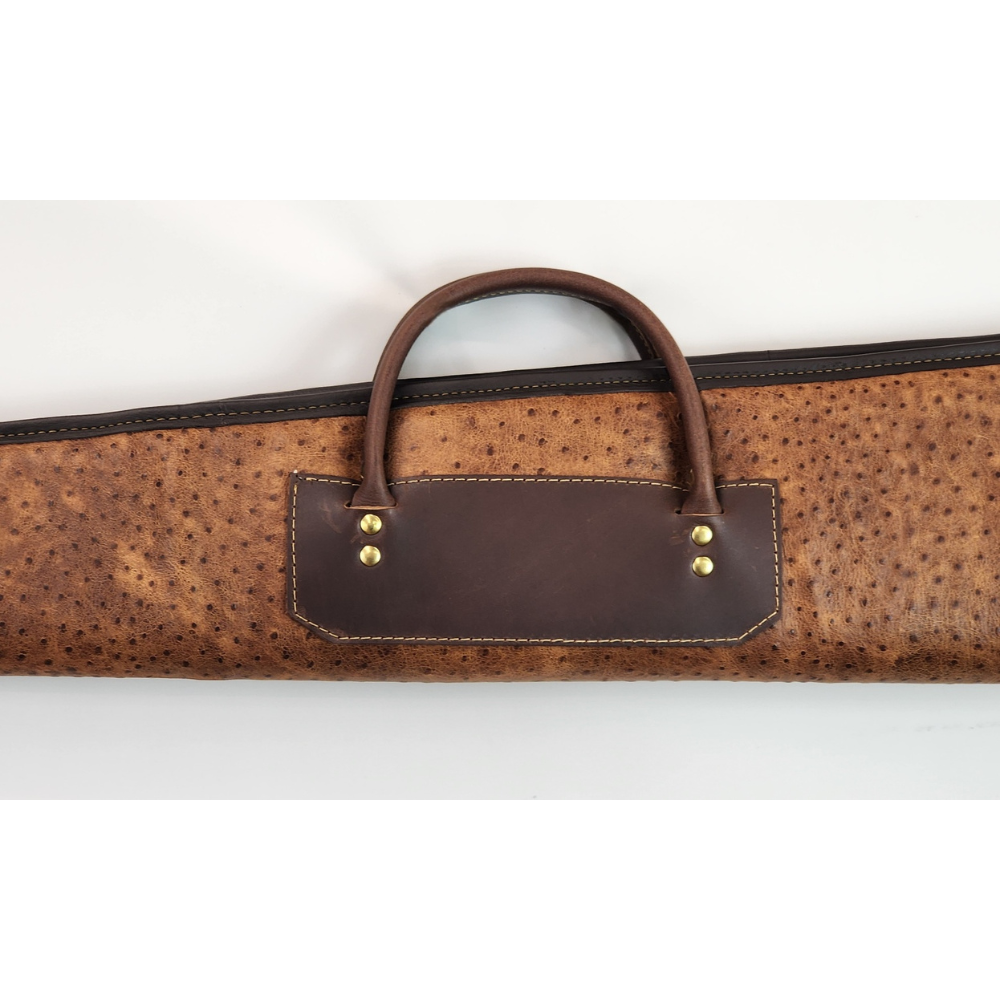Shotgun Case Embossed Ostrich ES-162-X