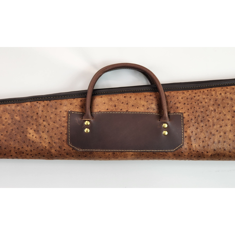 Shotgun Case Embossed Ostrich ES-162-X