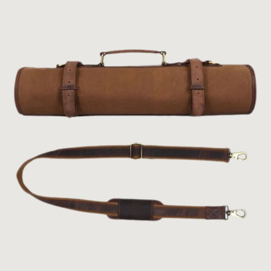 Tuscania Leather Knife Roll