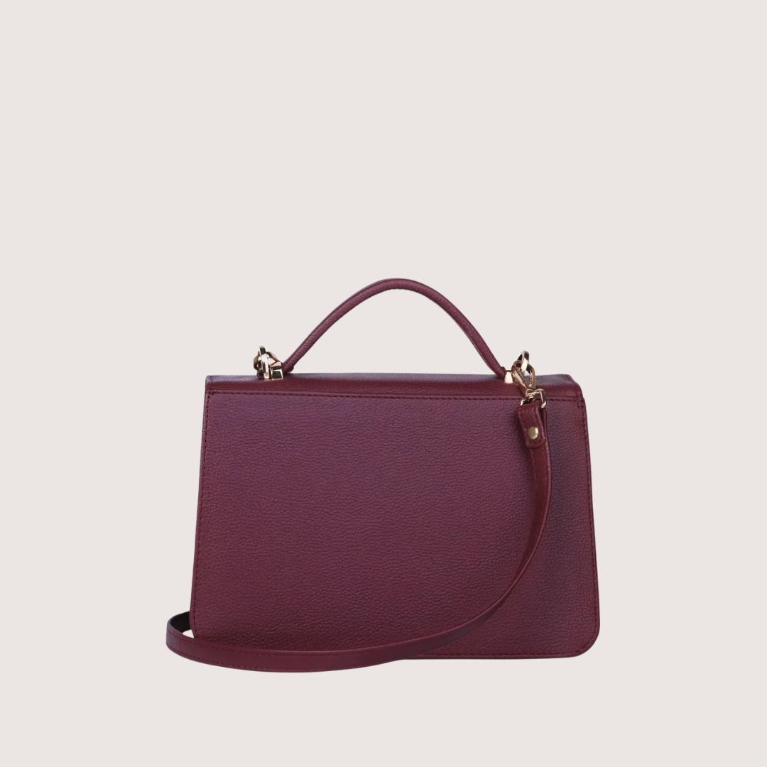 Maroon Ruby Classic Handbag