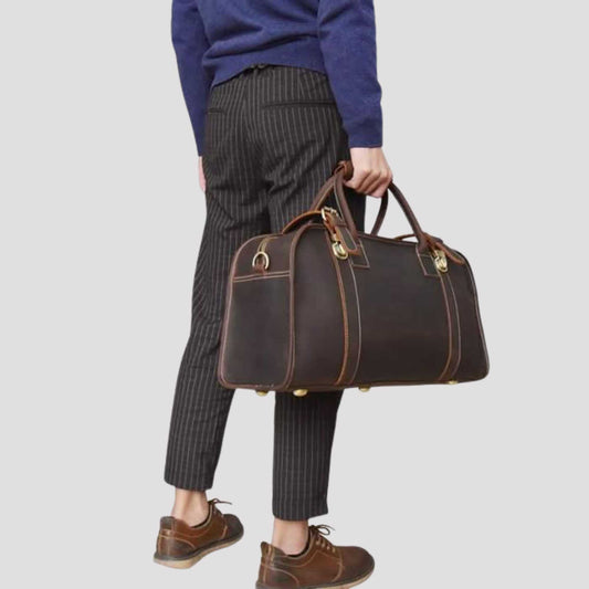 Kingsley Leather Duffle Bag