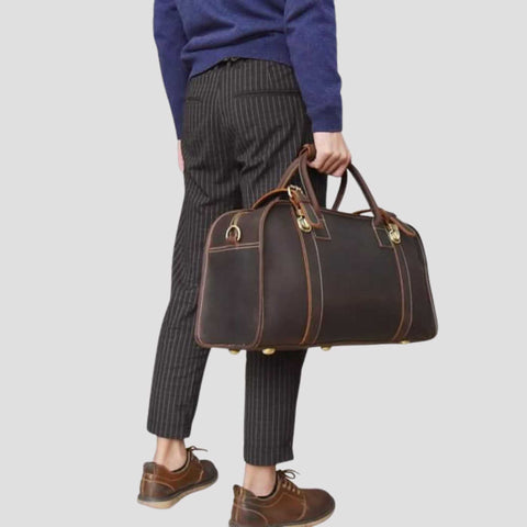 Kingsley Leather Duffle Bag