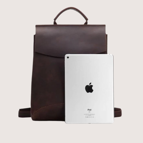The Gyda Backpack Vintage Leather Travel Backpack
