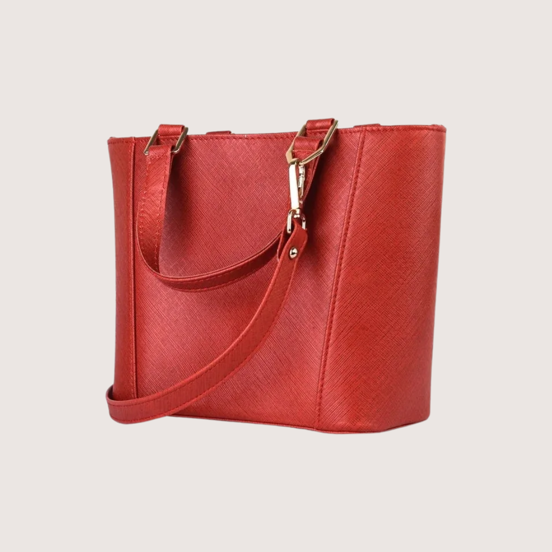 Red Scarlet Grace Leather Bag